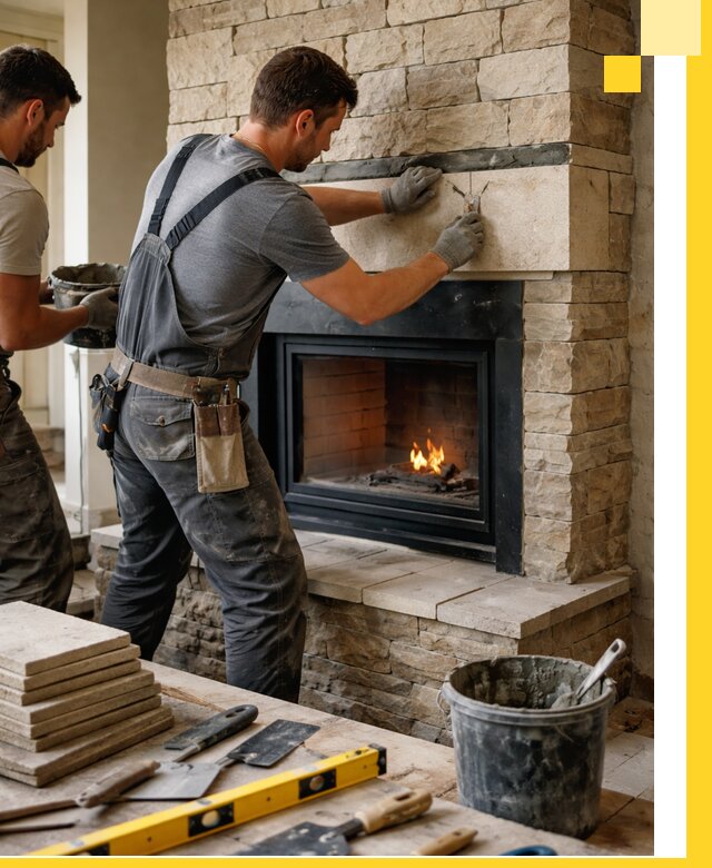 Проектирование и установка открытых каминов в Прокопьевске