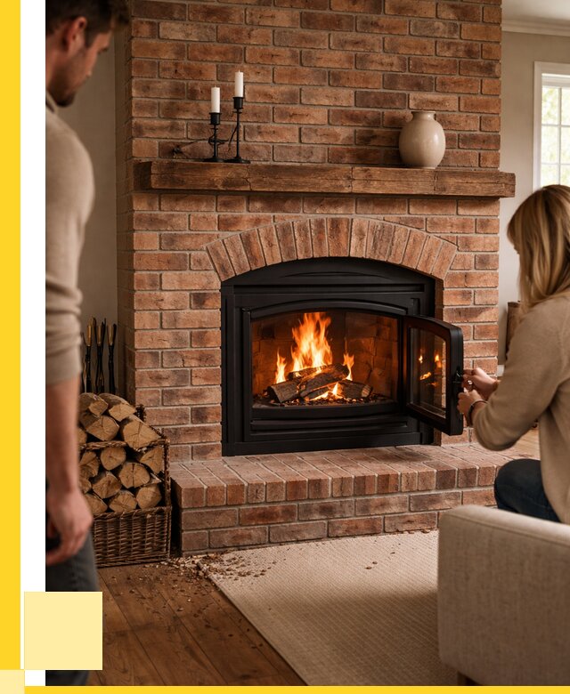 Кирпичные камины под ключ в Прокопьевске от 155055 р. | ЭриданПрк