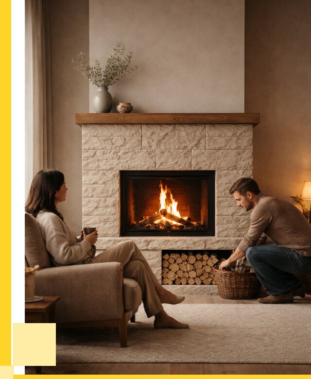 Камины для дома в Прокопьевске под ключ от 155055 р. | ЭриданПрк