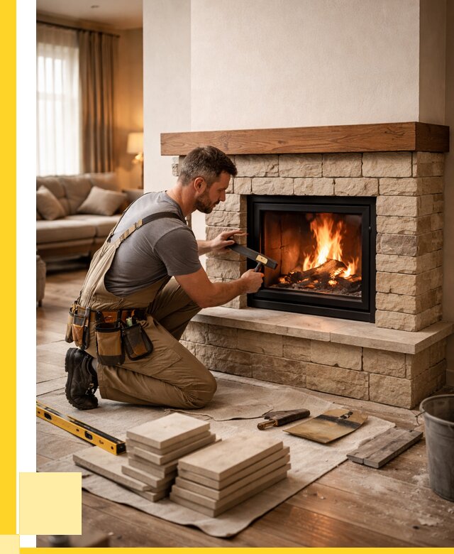 Строительство каминов в Прокопьевске от 155055 р., ЭриданПрк - под ключ