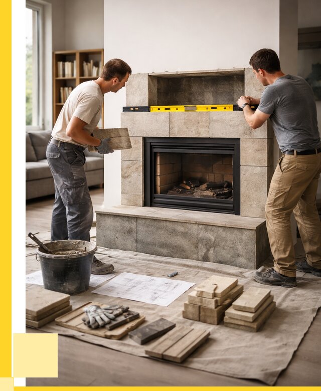 Монтаж каминов и установка в Прокопьевске от 46517 р. | ЭриданПрк