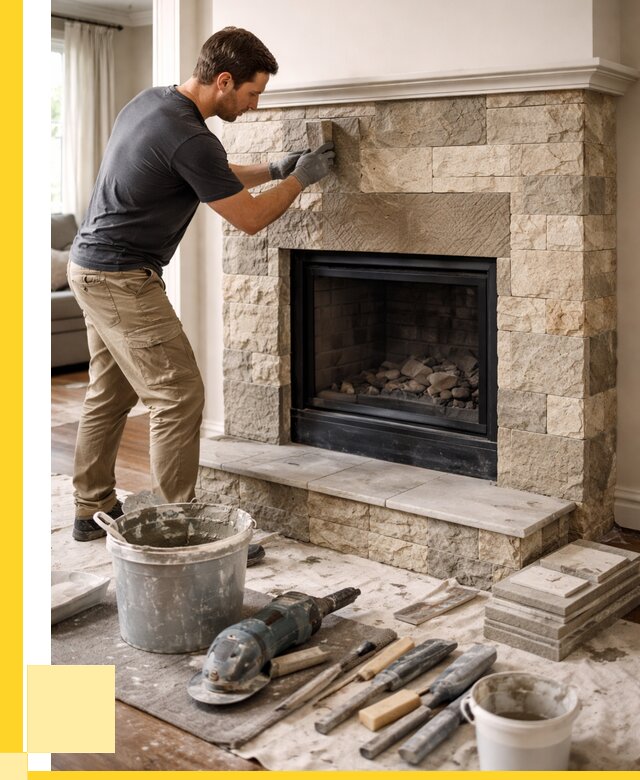 Ремонт каминов и печей в Прокопьевске от 15506 р. | ЭриданПрк