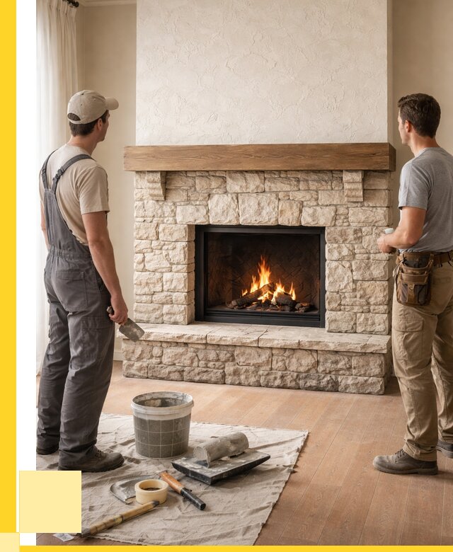 Отделка каминов в Прокопьевске от 6719 р. под ключ | ЭриданПрк