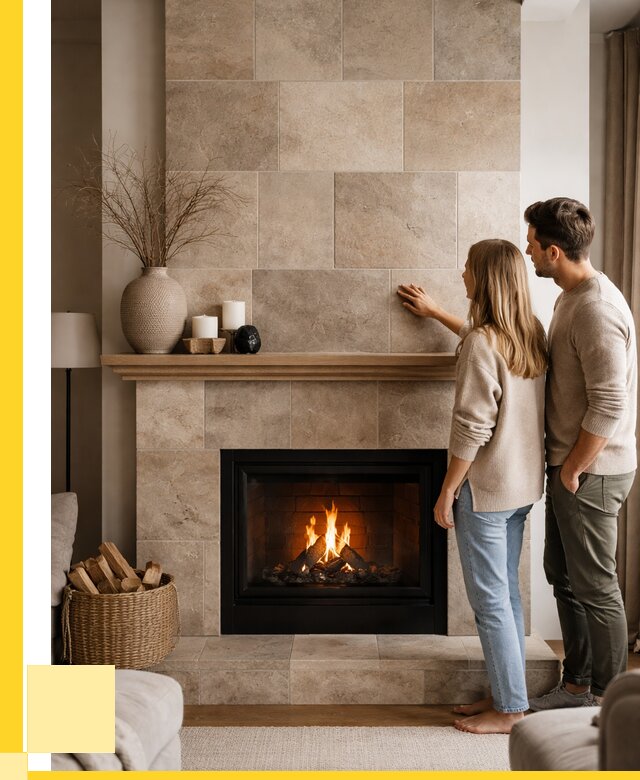 Облицовка каминов керамогранитом в Прокопьевске от 4652 р. | ЭриданПрк