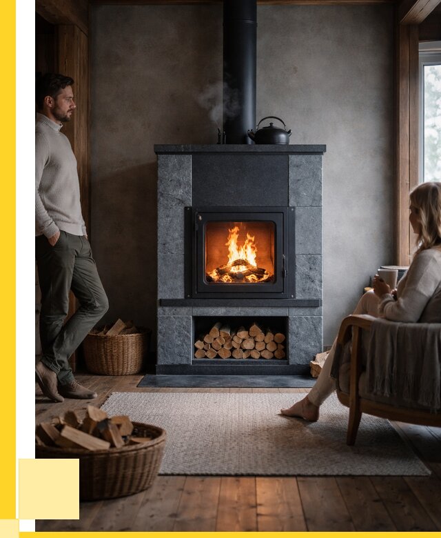 Каминопечи из кирпича в Прокопьевске под ключ от 124044 р., ЭриданПрк