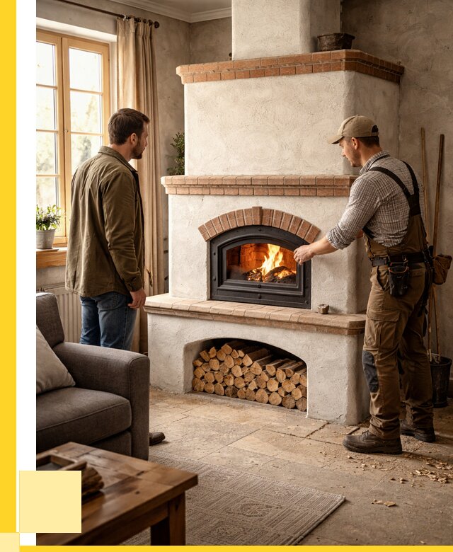 Печи камины в Прокопьевске: кирпичные, изразцовые от 62022 р. | ЭриданПрк