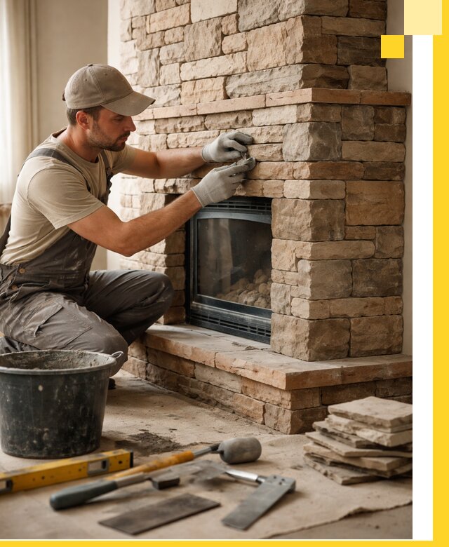 Проектирование и установка печей-каминов под ключ в Прокопьевске