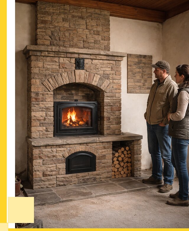 Кирпичная печь под ключ в Прокопьевске от 155055 р. | ЭриданПрк