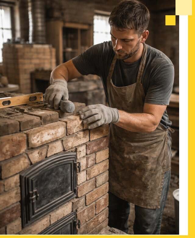 Изготовление печей на заказ в Прокопьевске с проектом и монтажом