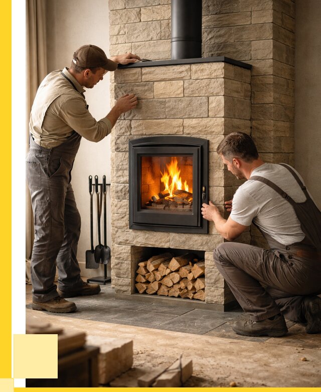 Дровяные кирпичные печи в Прокопьевске от 46517 р. | ЭриданПрк