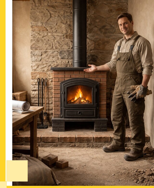 Печи отопительные из кирпича в Прокопьевске от 82696 р., ЭриданПрк