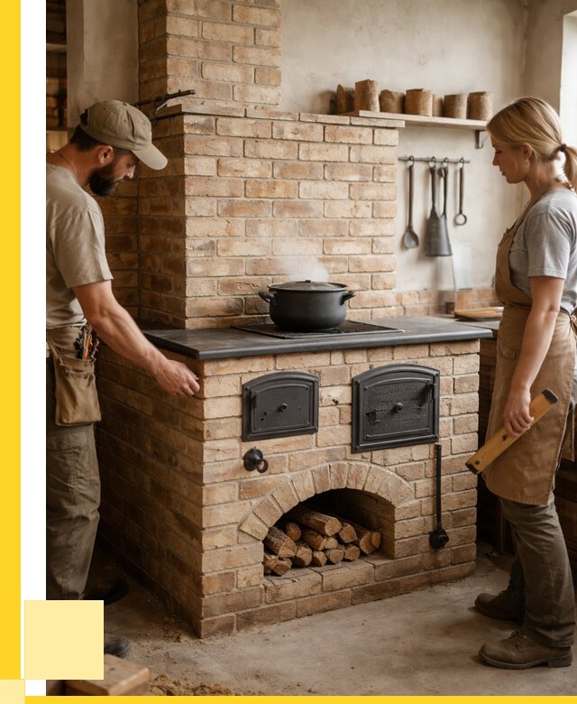 Варочно отопительные печи в Прокопьевске от 93033 р. | ЭриданПрк