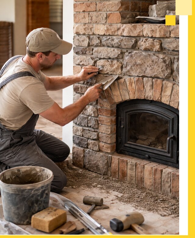 Печи для дома под ключ в Прокопьевске, установка и доставка