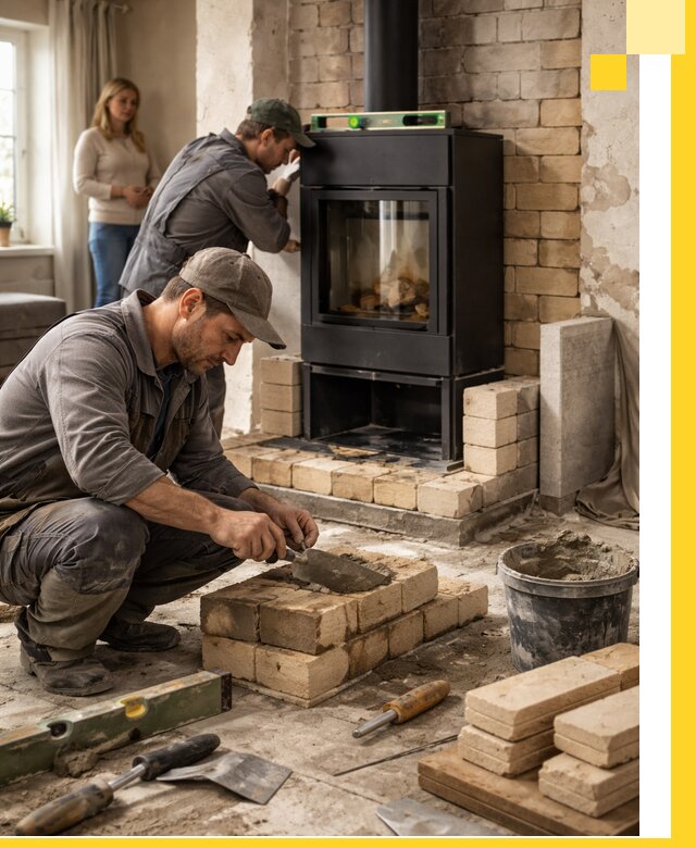 Печи и камины под ключ: проект, установка в Прокопьевске