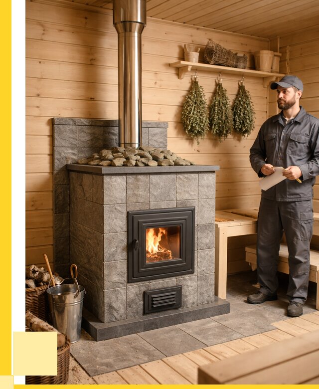 Печи для бани под ключ в Прокопьевске от 124044 р. | ЭриданПрк