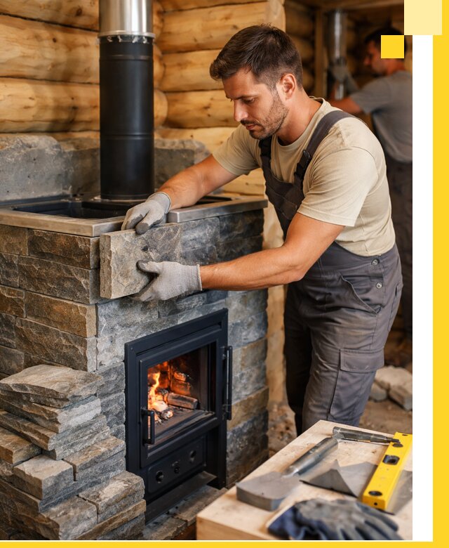 Печи для бани под ключ в Прокопьевске: изготовление и монтаж