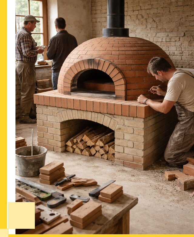 Помпейская печь дровяная для пиццы в Прокопьевске | ЭриданПрк от 206740 р.