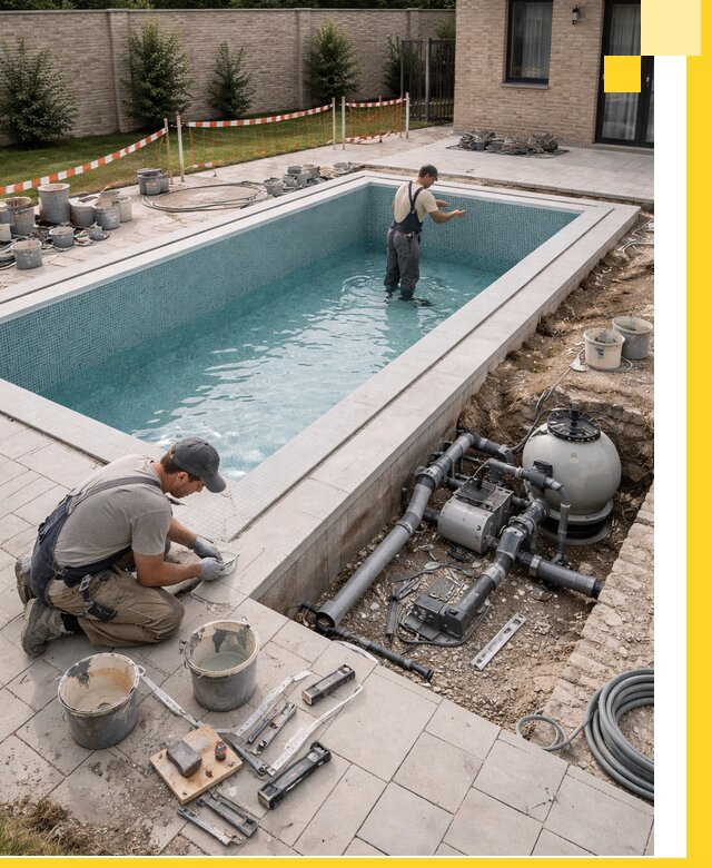 Строительство бассейнов под ключ в Прокопьевске: проекты и монтаж