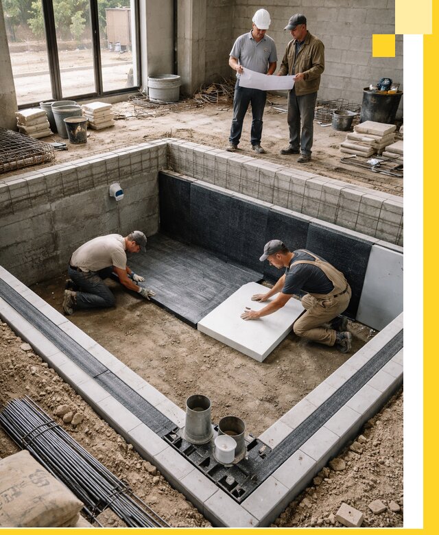 Проекты частных и общественных бассейнов под ключ в Прокопьевске