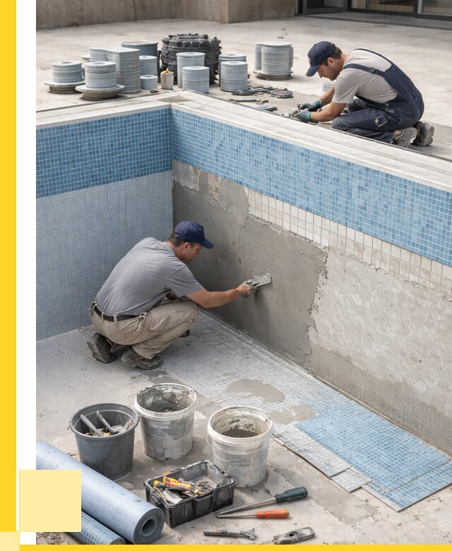 Ремонт и обслуживание бассейнов в Прокопьевске от 25843 р. | ЭриданПрк