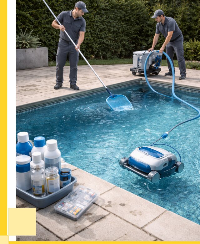 Чистка бассейнов в Прокопьевске роботами, от 4652 р. | ЭриданПрк