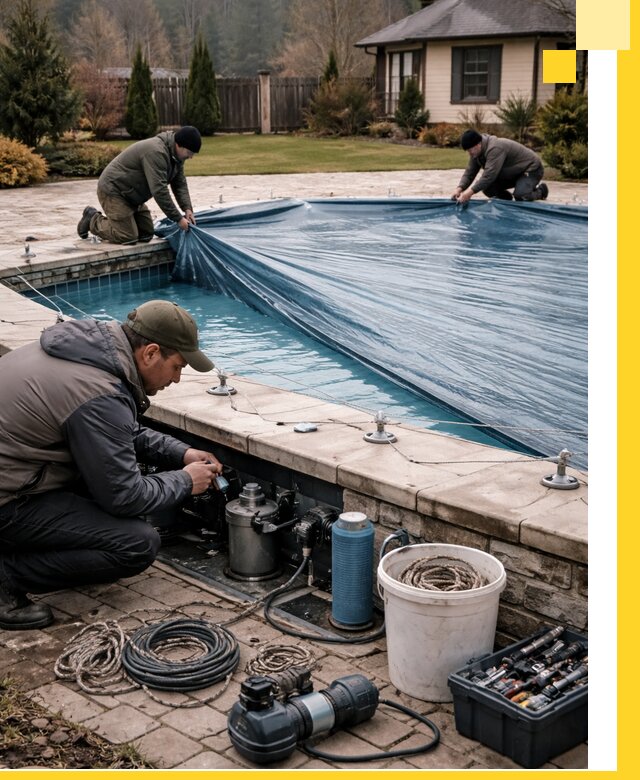 Консервация бассейнов в Прокопьевске: подготовка к длительному хранению