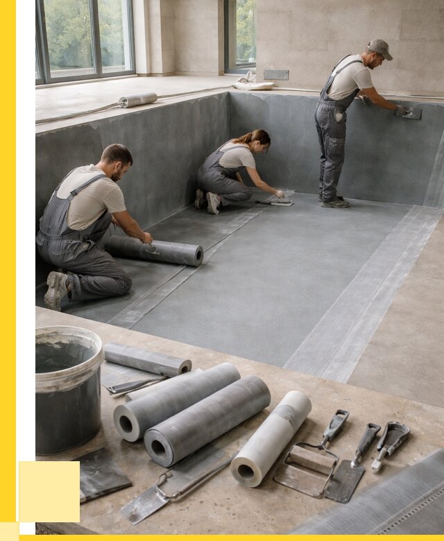 Гидроизоляция бассейнов в Прокопьевске от 2067 р., ЭриданПрк