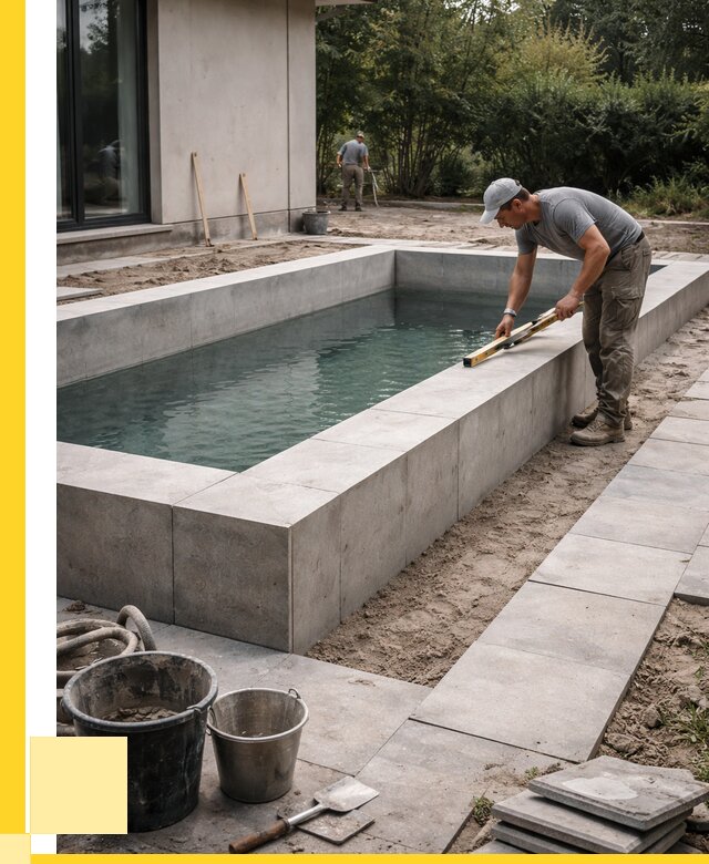 Строительство бетонного бассейна в Прокопьевске от 1240440 р. | ЭриданПрк