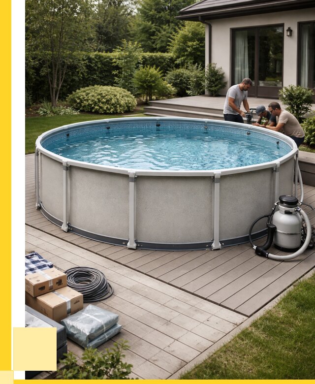 Купить каркасные бассейны в Прокопьевске от 46517 р. | ЭриданПрк