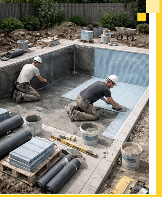 Проектирование и строительство стационарных бассейнов в Прокопьевске