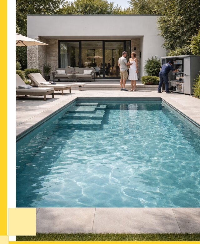 Бассейн в доме в Прокопьевске под ключ от 1240440 р. | ЭриданПрк