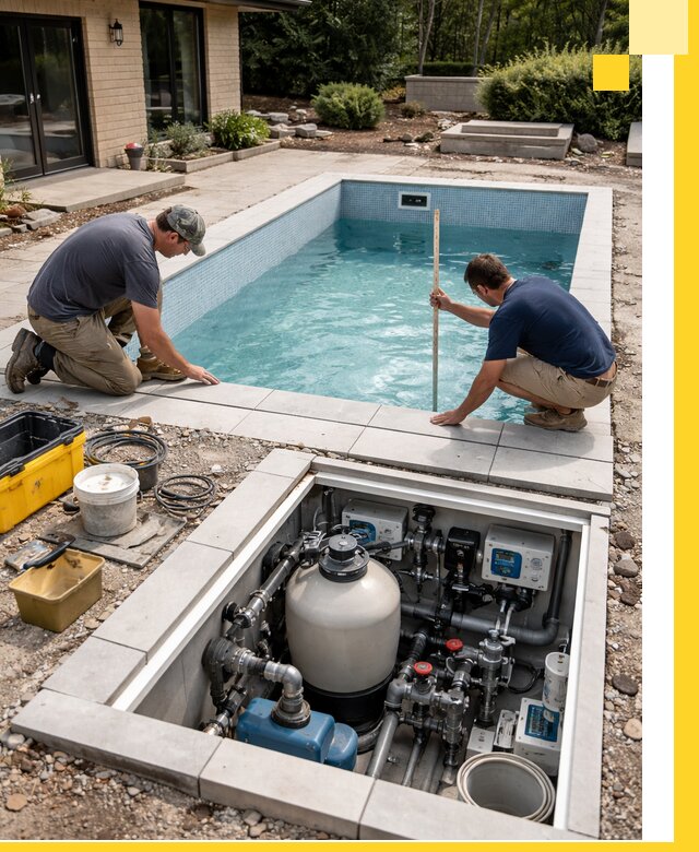 Строительство качественных домашних бассейнов под ключ в Прокопьевске