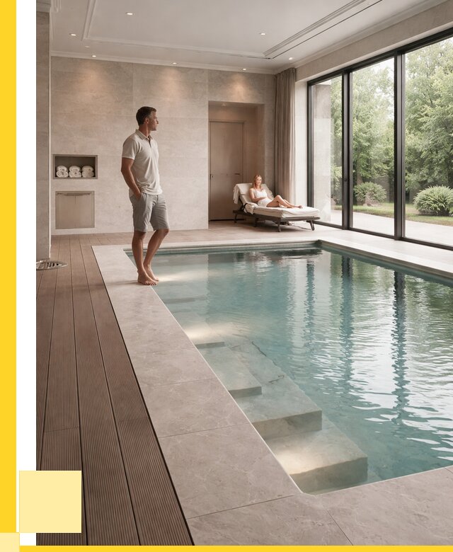 Бассейны в коттедже под ключ в Прокопьевске от 1240440 р. | ЭриданПрк