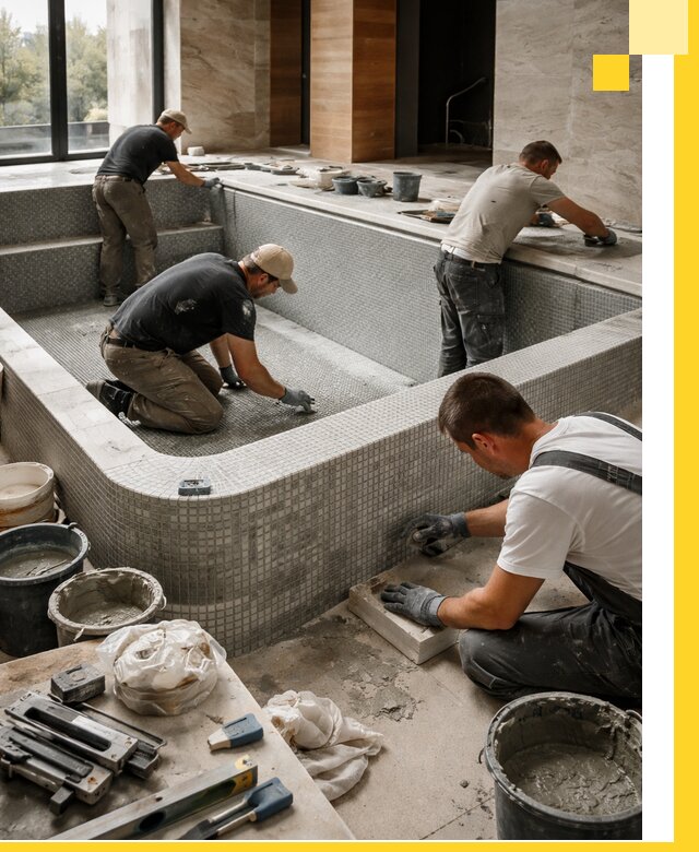 Строительство и установка СПА бассейнов под ключ в Прокопьевске