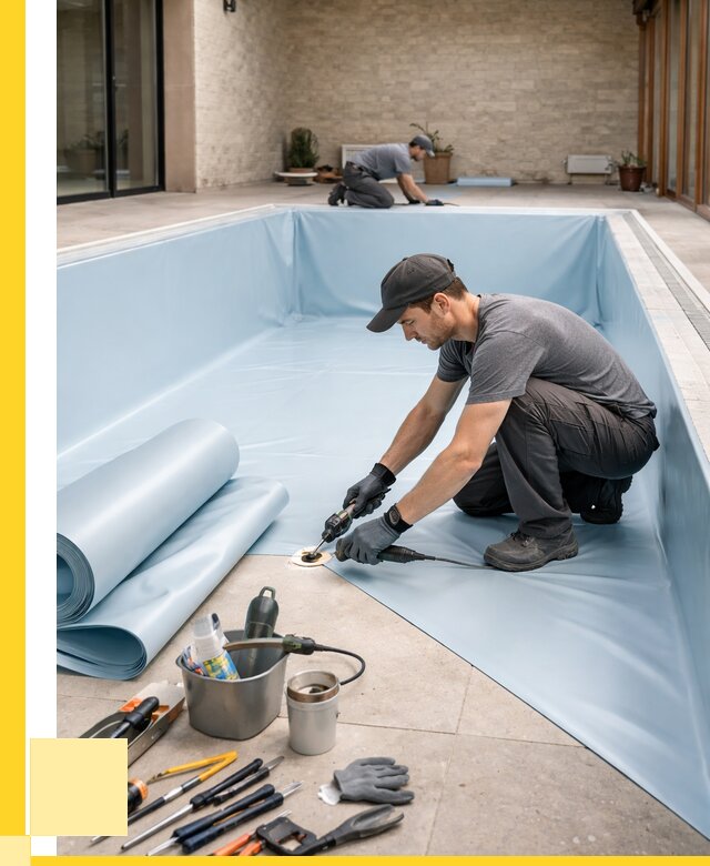 Пленка ПВХ для бассейнов в Прокопьевске от 2584 р. | ЭриданПрк