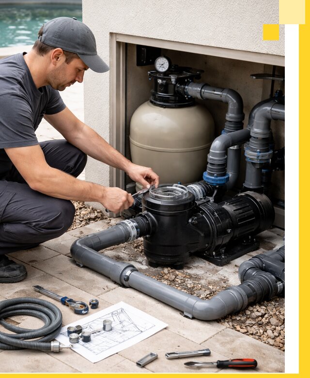 Поставка, монтаж и сервис насосов для бассейнов в Прокопьевске