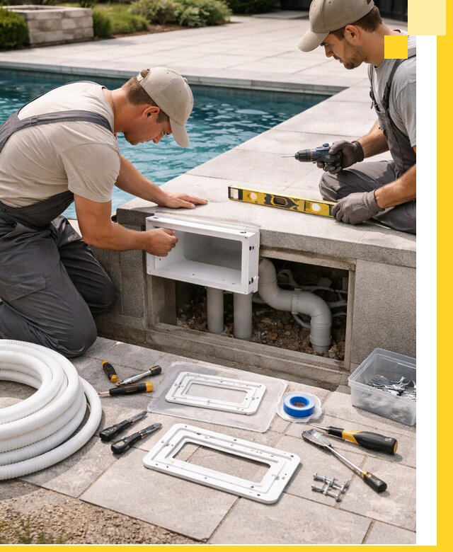 Поставка и установка скиммеров для бассейнов в Прокопьевске