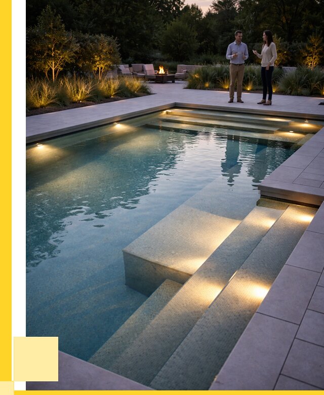 Освещение бассейнов в Прокопьевске под ключ от 25843 р. | ЭриданПрк