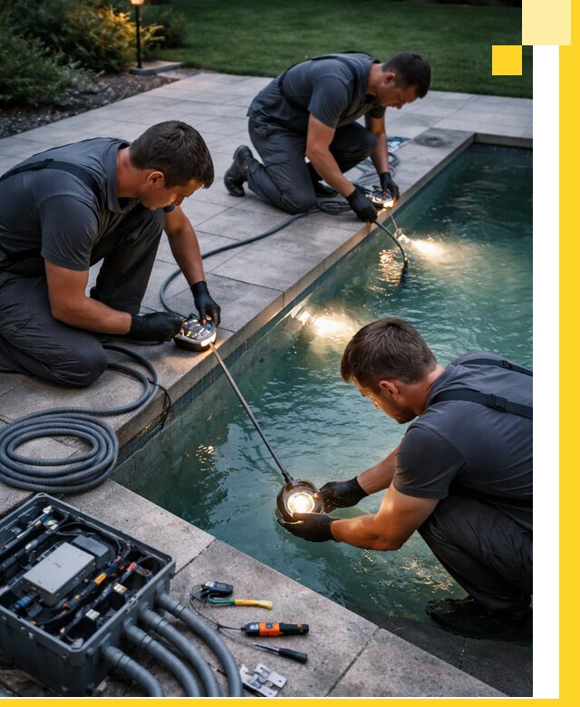 Профессиональное освещение бассейнов в Прокопьевске: дизайн и монтаж