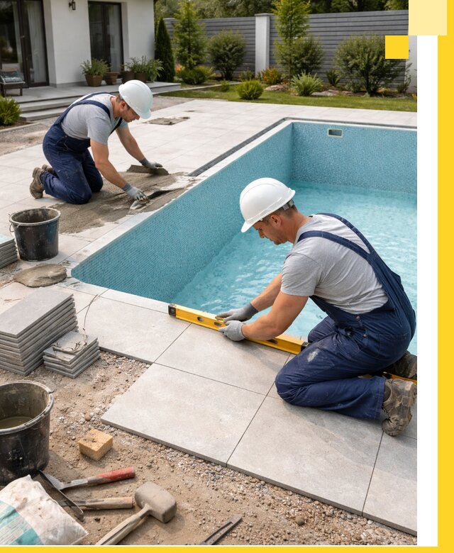 Строительство и монтаж плавательных бассейнов под ключ в Прокопьевске