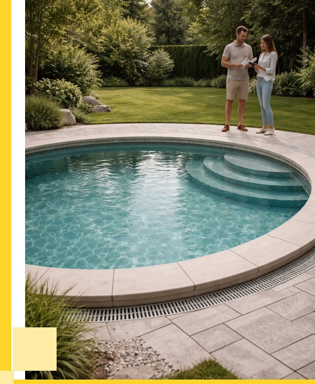 Круглые каркасные бассейны купить в Прокопьевске от 258425 р. | ЭриданПрк