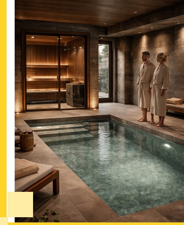 Сауна с большим бассейном в Прокопьевске от 1240440 р. ЭриданПрк