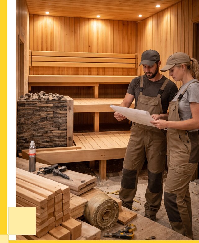 Строительство саун в Прокопьевске под ключ от 258425 р., ЭриданПрк