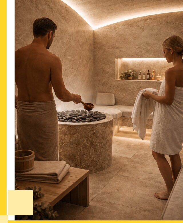 Сауны с хамамом в Прокопьевске от 361795 р. – проекты и монтаж | ЭриданПрк