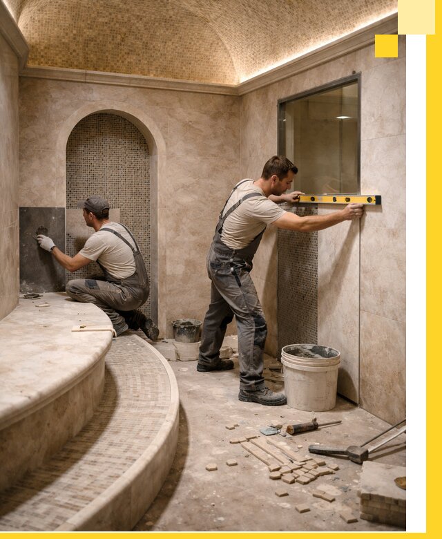 Проектирование и строительство саун с хамамом под ключ в Прокопьевске