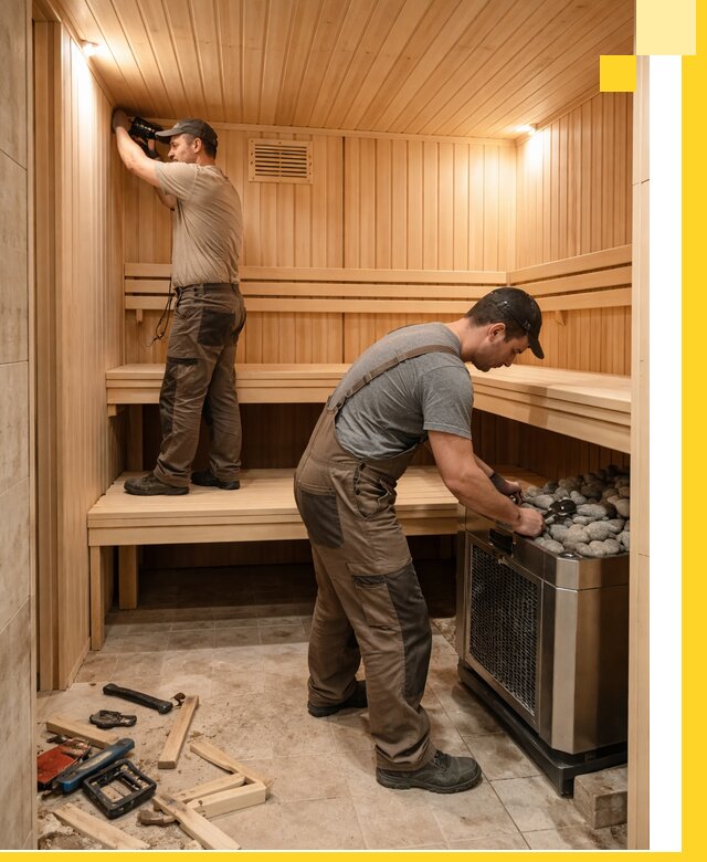 Купить сауну под ключ в Прокопьевске с монтажом и гарантией