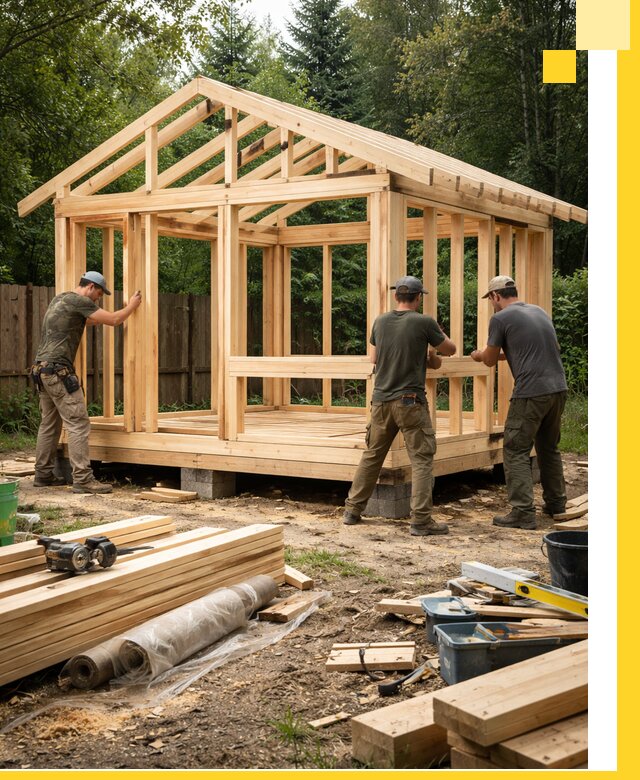 Профессиональное строительство бань под ключ в Прокопьевске