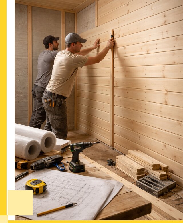 Обшивка бани вагонкой в Прокопьевске от 1240 р., ЭриданПрк