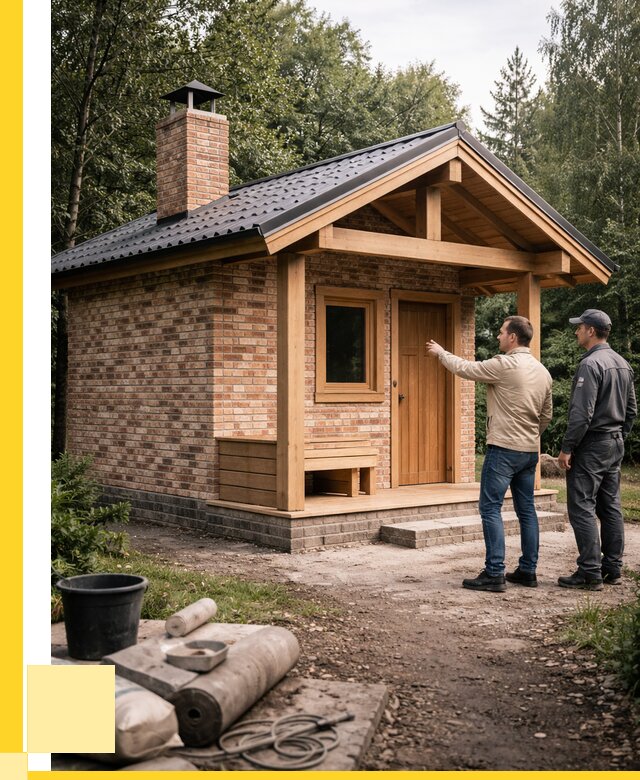 Кирпичные бани и печи в Прокопьевске от 361795 р. | ЭриданПрк