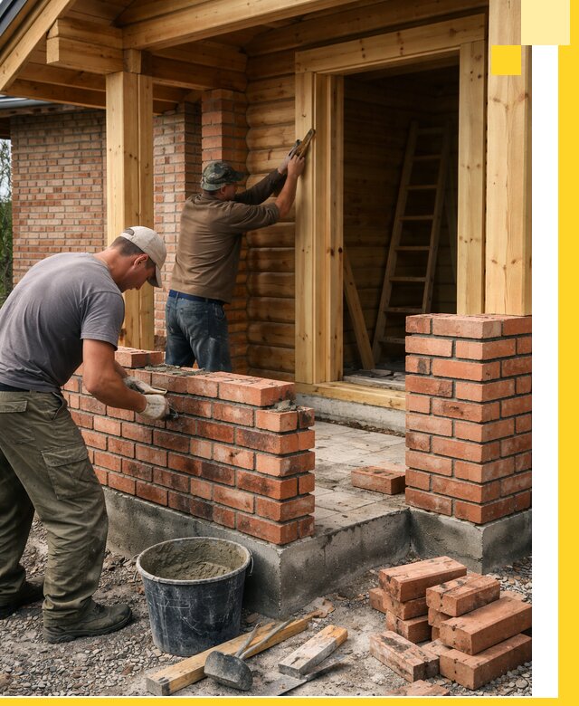 Строительство кирпичных бань под ключ в Прокопьевске с гарантией качества